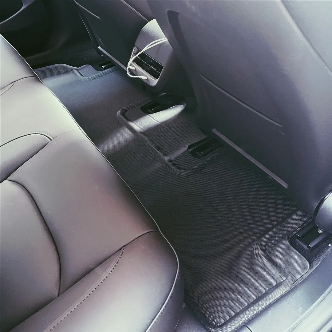 

3pcs Thickened Rubber TPE Car Decoration&Protection Foot Mats Special Pad For Tesla Model 3 Left-hand Drive Car Accessories