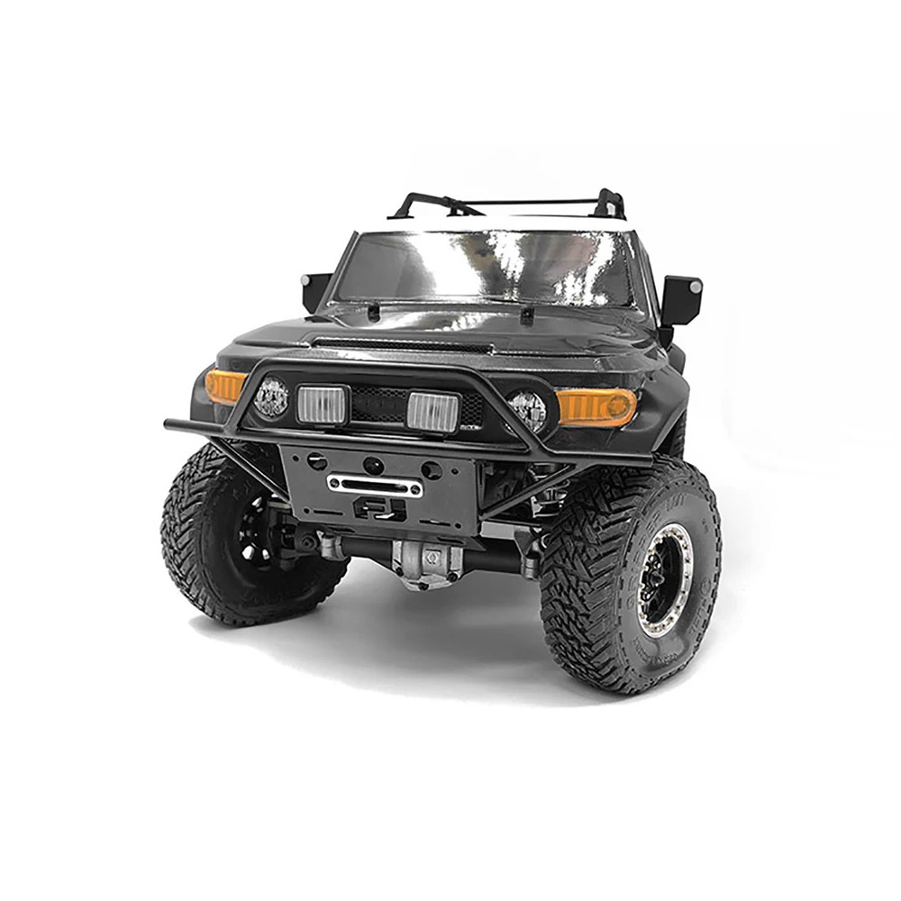 

Metal Front Bumper With Spotlight for HPI FJ TUBE Cruiser RC Car Shell Upgrade Kits