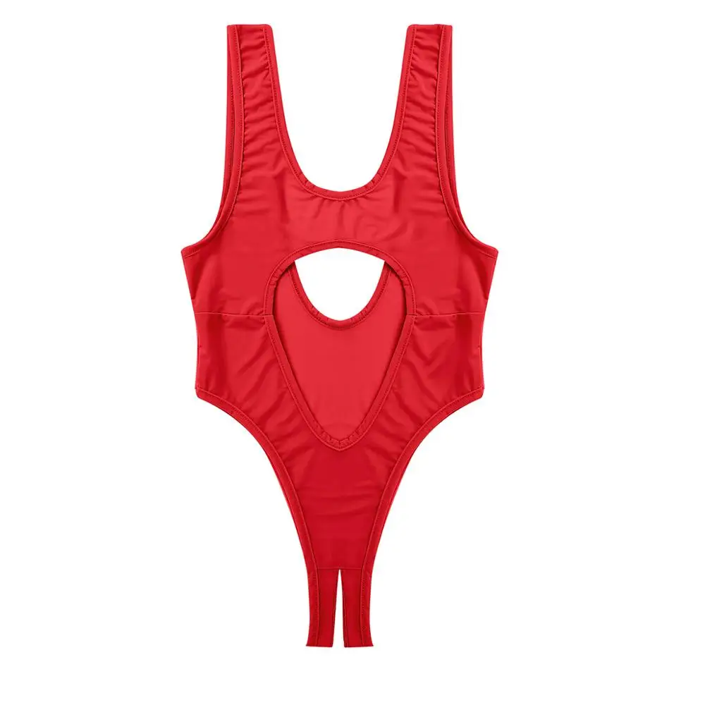 Женский слитный купальник с вырезами стринги купальный костюм без рукавов
