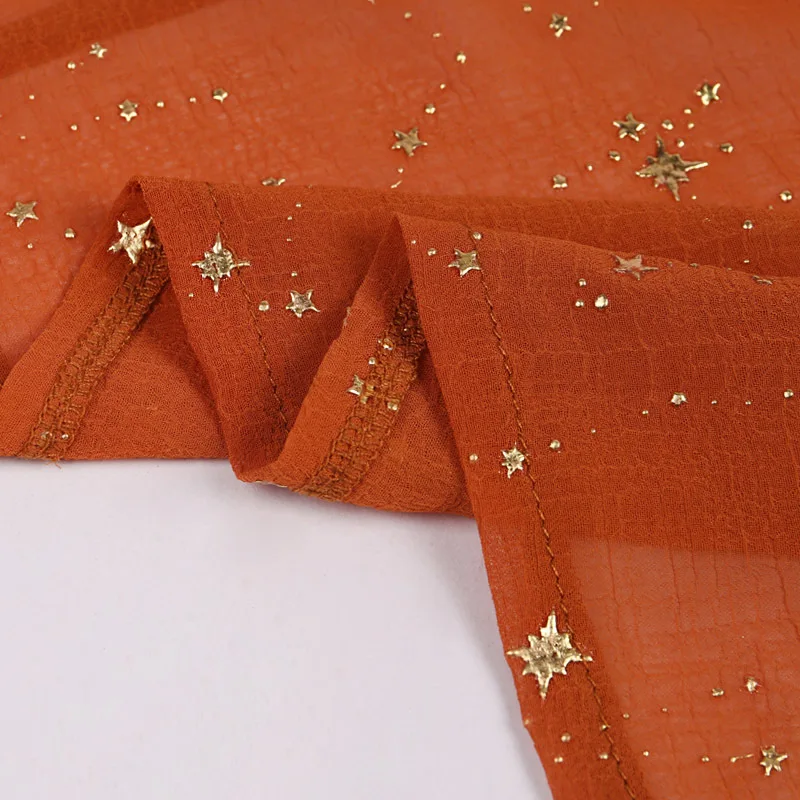 Женская накидка со звездами и принтом в стиле ретро Солнцезащитная шаль с