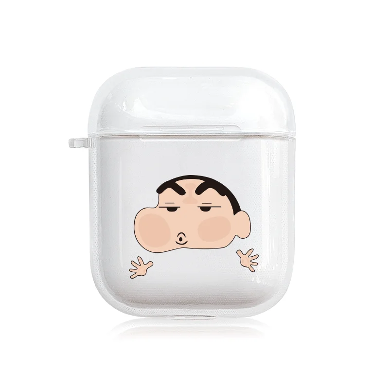 02 Милый рисунок единорога прозрачные чехлы для Apple AirPods 2 крышка зарядки Air Pods прозрачный мягкий силиконовый защитный AirPods2 Fundas - Цвет: 02