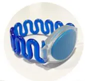 Blue 125 кГц RFID EM4100/TK4100 браслет ID карта для замка шкафа - Цвет: Blue
