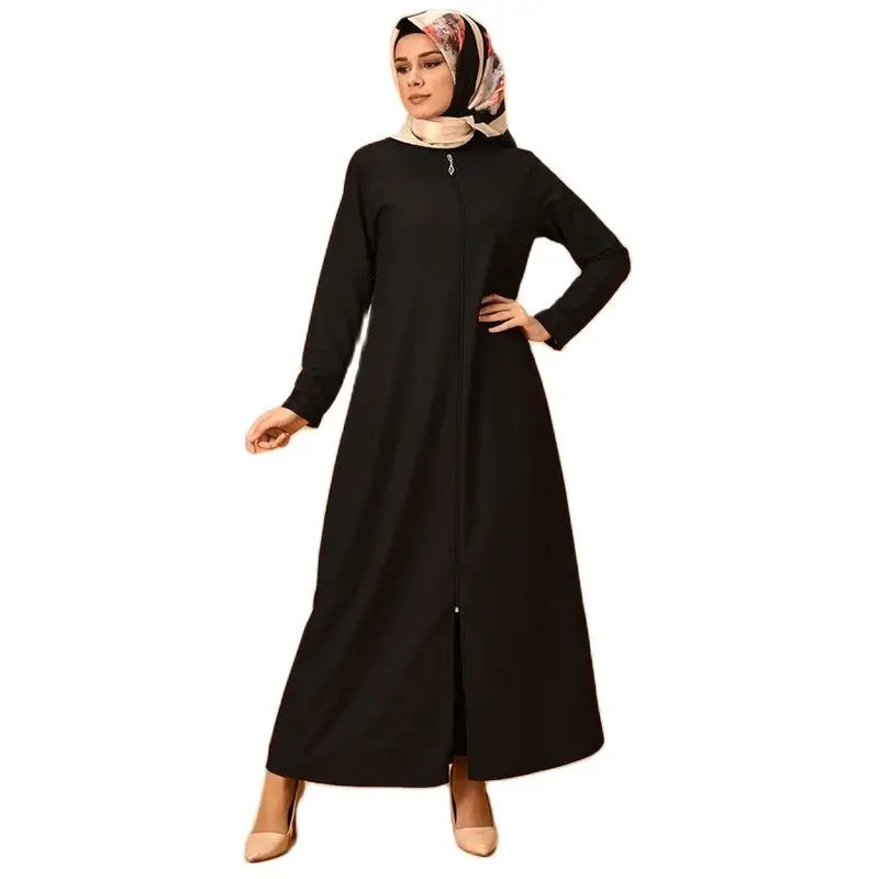 Abaya для мусульманских женщин, платье, кафтан, халат, тренчкот, Женский мусульманский комплект, Abaya s, хиджаб, Caftan Дубай, Турция, исламский ClotF916