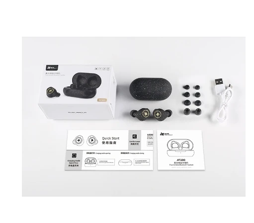 AUGLAMOUR AT-200 Bluetooth 5 0 TWS беспроводные наушники Blutooth с шумоподавлением
