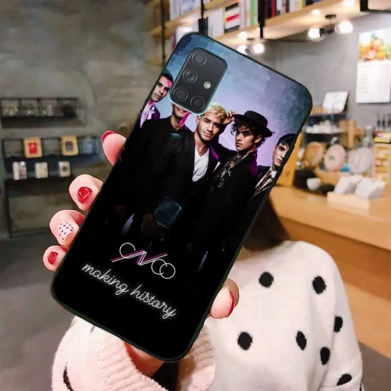 CNCO Кристофера Велес жесткий пользовательские фото мягкий чехол для телефона с