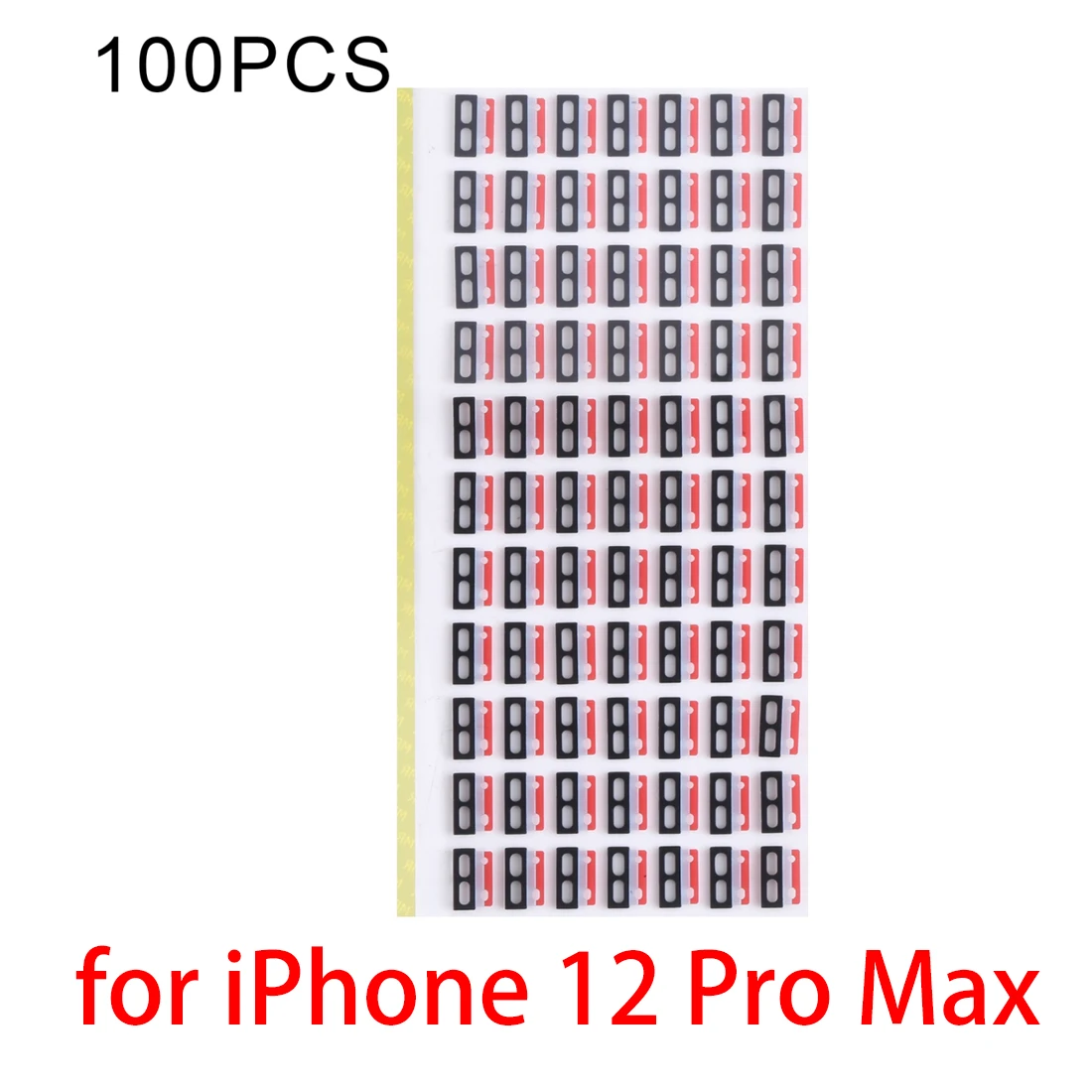 

100 PCS Speaker Ringer Buzzer Dustproof Sponge Foam Pads for iPhone 12 Pro Max
