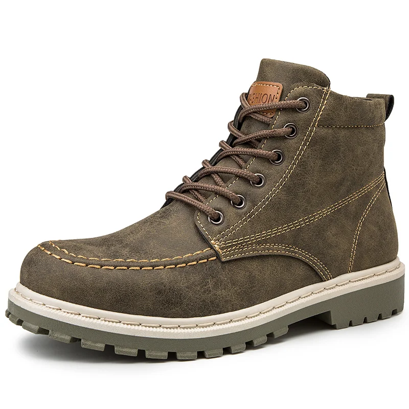 

Lcxmnd Men S Autumn And Winter Fashion Martin Boots Help Tooling Boots