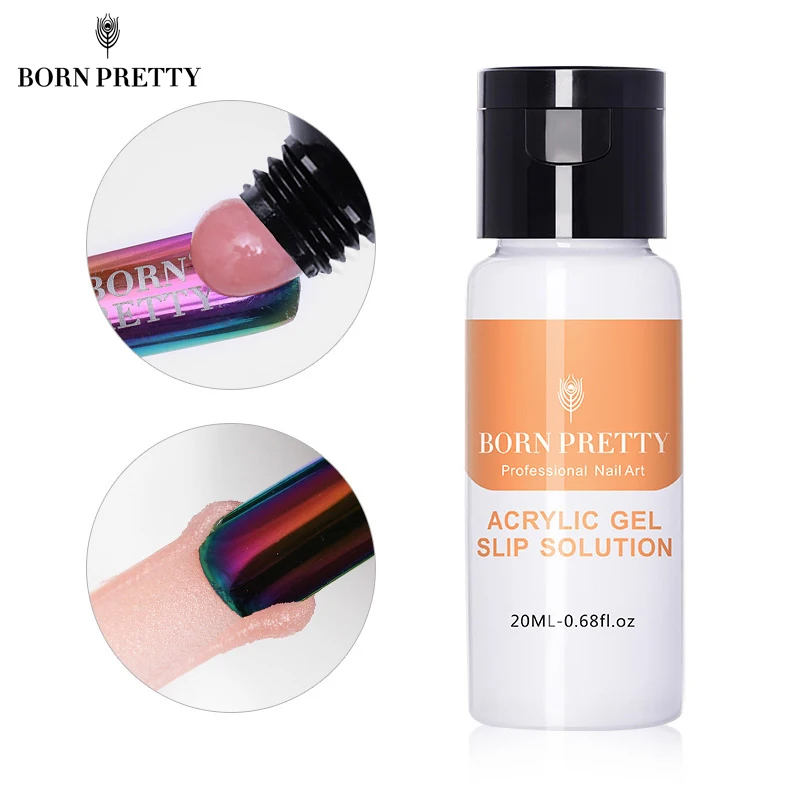 BORN PRETTY наращивание гель для ногтей раствор выскальзывания 20 мл жидкость быстрого