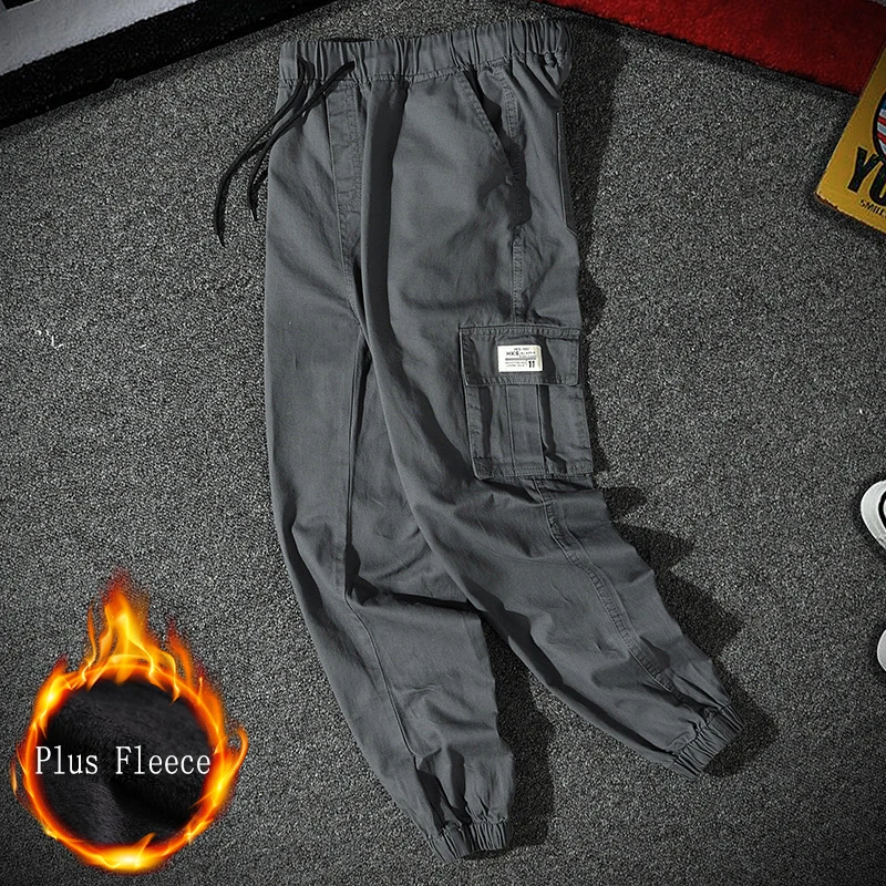 Autumn Winter Camouflage Pants Men Elastic Trousers Fashion Causal Cotton Streetwear Jogger Track Male Plus Size | Мужская одежда