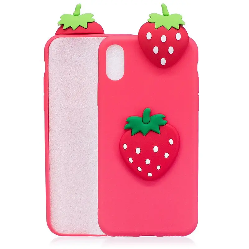 9 Для Coque iPhone X iPhone 5 5S se чехол 3D панда кактус силиконовый чехол для Funda iPhone 6 6S 7 8 Plus XR XS Max чехол etui - Цвет: 9