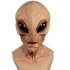 Хэллоуин Alien маска Ужас головные уборы НЛО реквизит маскарадный костюм реквизит вечерние Косплей Alien маска Хэллоуин платье до 2020 #924