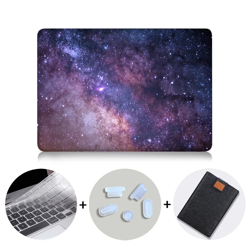 MB09 MTT чехол для ноутбука Звездное небо для Macbook Pro Air retina 11 12 13 15 16 с сенсорной панелью для macbook Pro 13 15 дюймов A1989 A1990 - Цвет: MB09