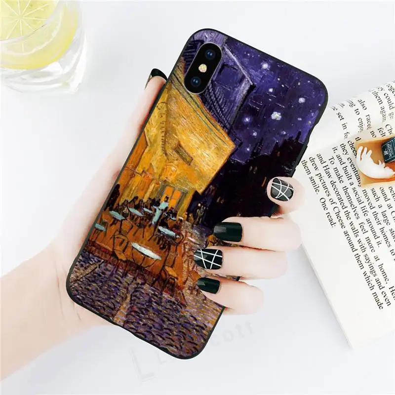 

van gogh retro art painting Phone Case for iPhone 11 12 pro XS MAX 8 7 6 6S Plus X 5S SE 2020 XR