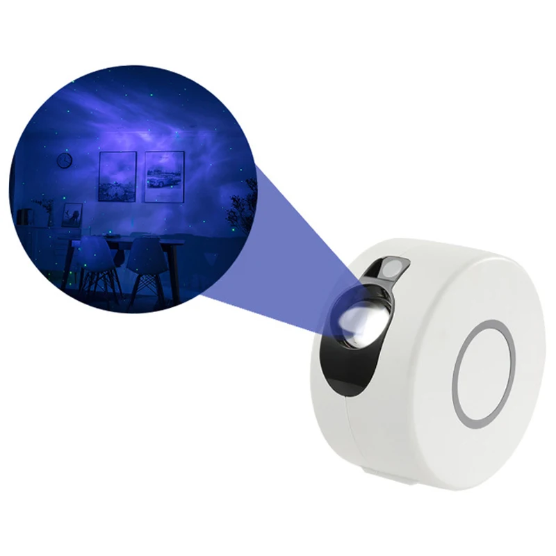 Лазерный проектор звездного неба ночник вращение на 360 градусов Галактическая