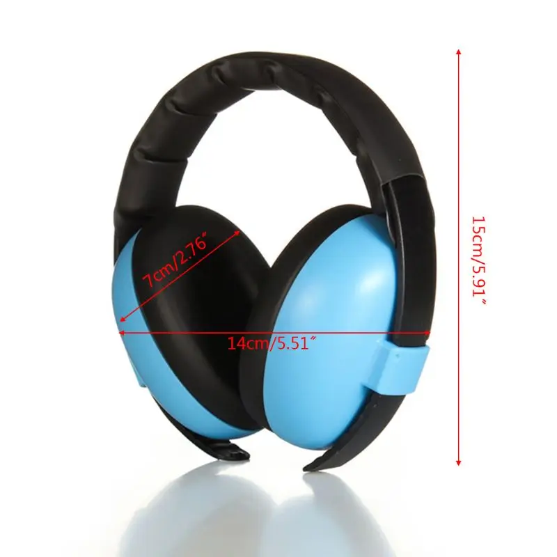 

Child Baby Hearing Protection Safety Ear Muffs Kids Noise Cancelling Headphones 652E
