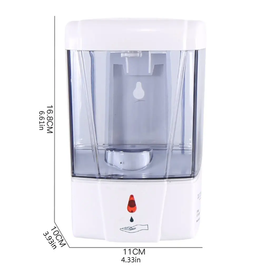 

Contact-free Wall-mounted Soap Dispenser Smart Induction Quantitative Liquid Discharge Micro Motor Soap Dispenser