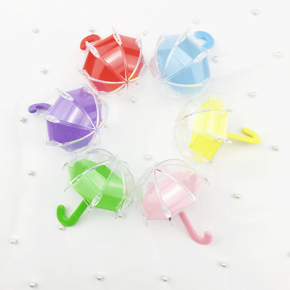 Пластиковая портативная коробка для хранения поддельных ресниц прозрачный