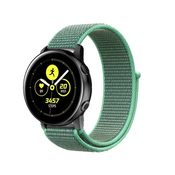 Huawei GT 2 нейлоновый ремешок для samsung Galaxy 42 мм 46 мм Active 2 gear S2 S3 20 мм 22 мм Sport Loop Huami Amazit GTR Bip браслет