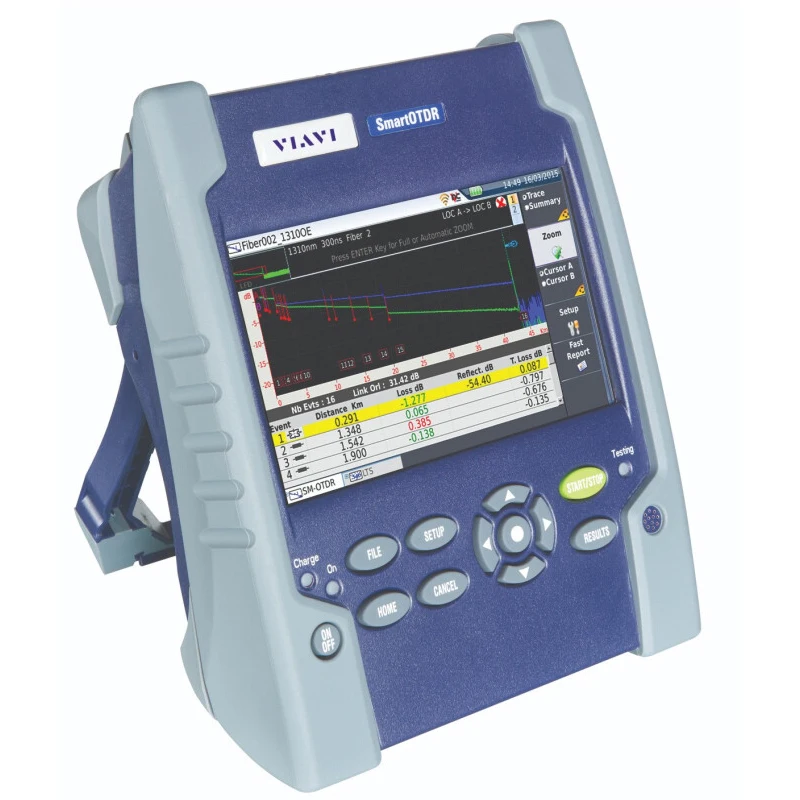 JDSU VIAVI ручной SmartOTDR E100AS SM OTDR тестер 1310 нм 30/30дБ однорежимный оптический