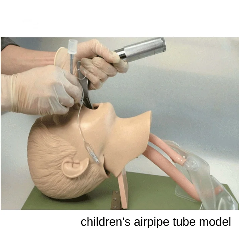 

Airway management model of tracheal intubation training in children Maternal child care Nursing model skill training