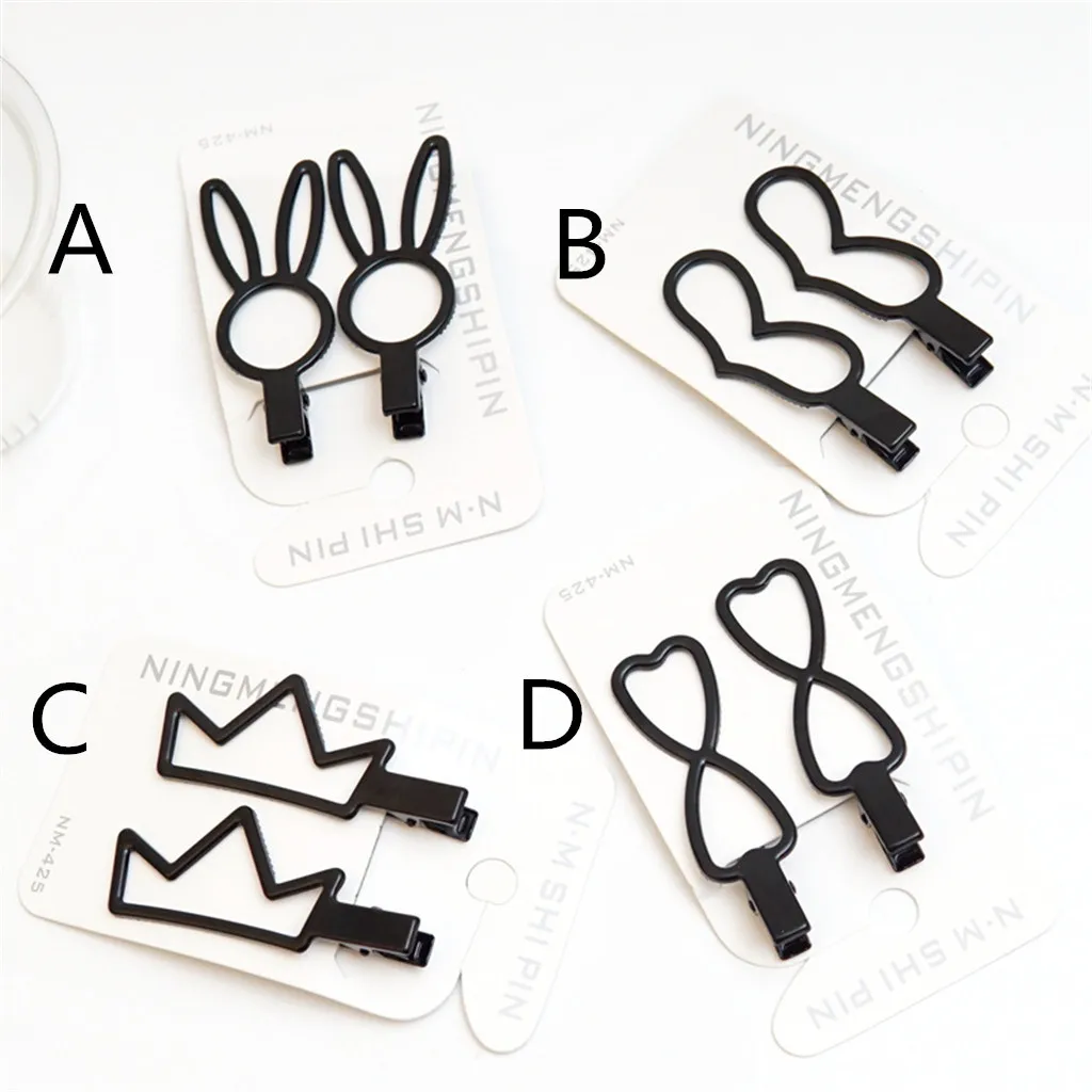 Для женщин модный металлический зажим для волос с эффектом потертости