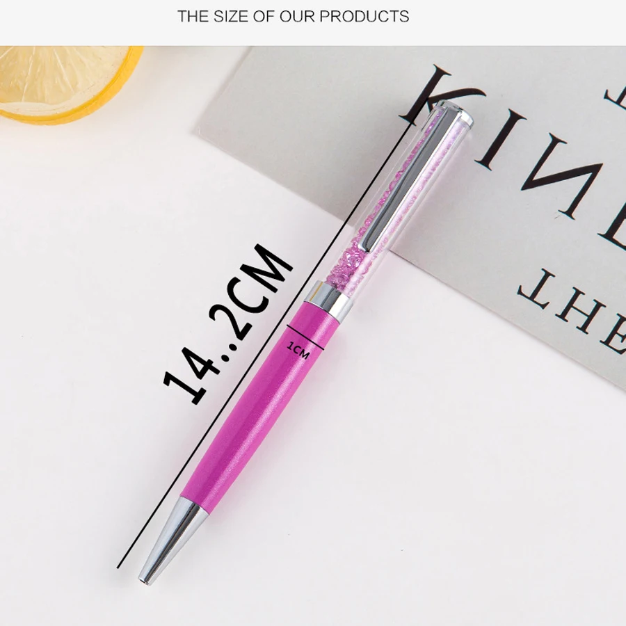 100 шт./лот Коммерческая металлическая шариковая ручка подарок канцелярские