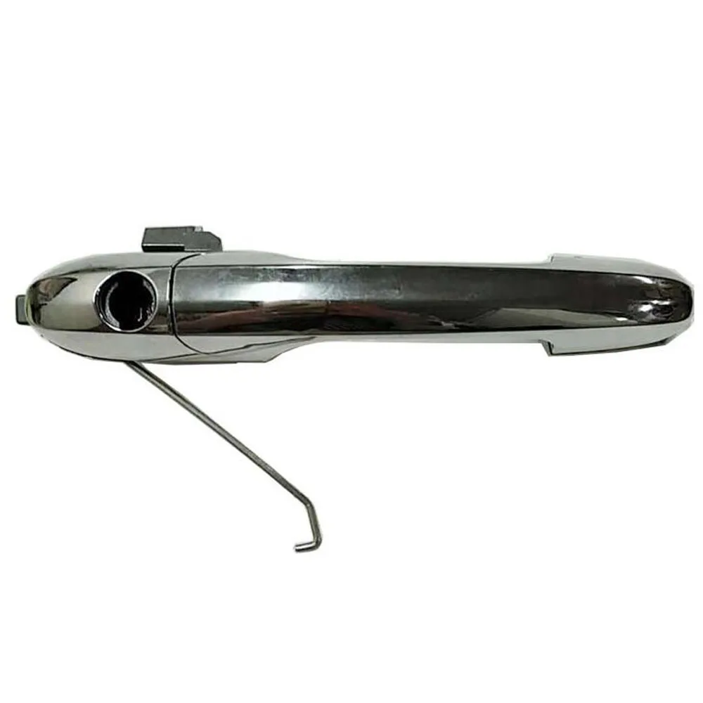 Хромированная Наружная ручка двери автомобиля Удобная Левая или правая для Fiat 500