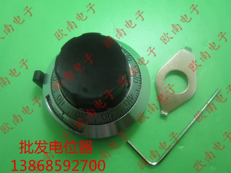 

[VK] WXD3-13 3590S Potentiometer 46MM B2 Precision dial knob Multi-turn lockable hat RB switch