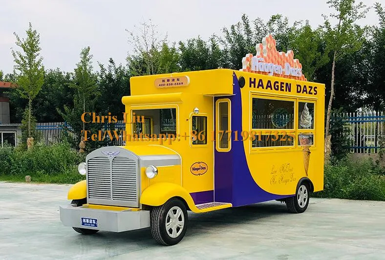 Мобильные тележки для еды/прицеп/грузовик мороженого/тележки закусок с