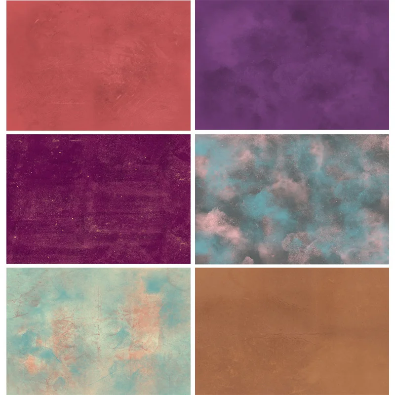 

SHENGYONGBAO Abstract Gradient Vintage Vinyl Baby Portrait Photography Backdrops For Photo Studio Background XT20915FGD-115