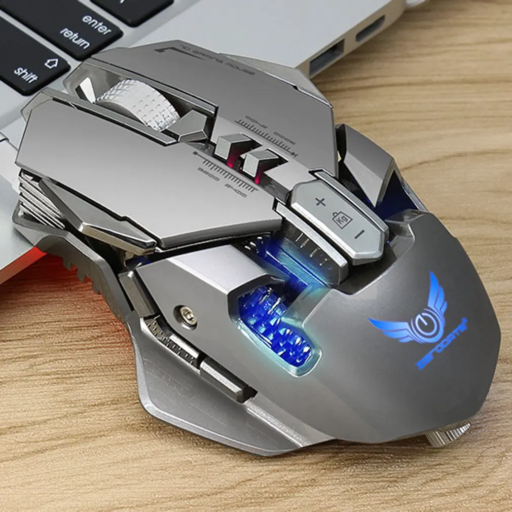 Mechanical Gaming Mouse Game Inexpensive Mice Adjustable 4000 dpi 7 Programmable Keys LED Backlight | Компьютеры и офис