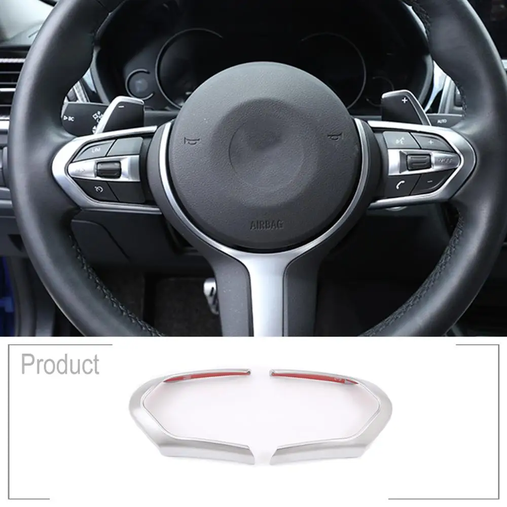 Автомобильная накладка на руль для BMW F20 F22 F21 F30 F32 F33 F36 F06 F12 F13 X5 F15 X6 F16 M Sport|Лепнина