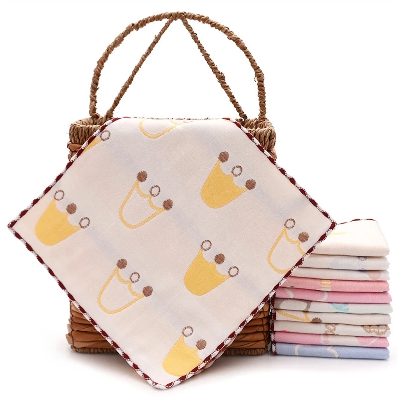 10 шт. детское квадратное полотенце 25 х25 см |