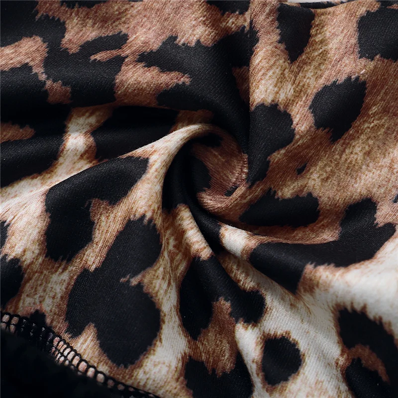 

0-18Months Baby Girls Summer Casual Romper,Fashion Breathable Black Leopard Printed Pattern Sleeveless V-neck for Newborn Girls