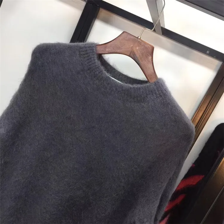 【HSY】2019 осень зима новый высококачественный мужской мягкий матовый мохер тканые