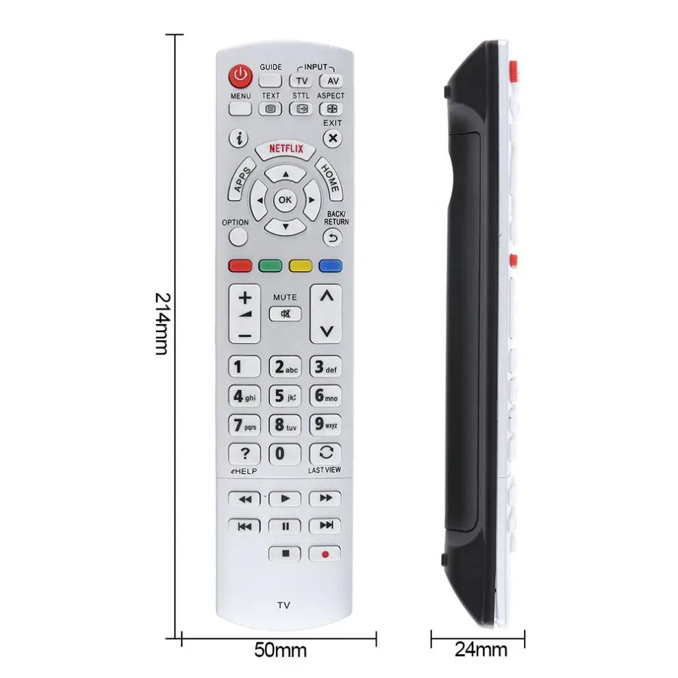 Универсальный пульт дистанционного управления для Panasonic 3D TV 2 батарейки AAA с