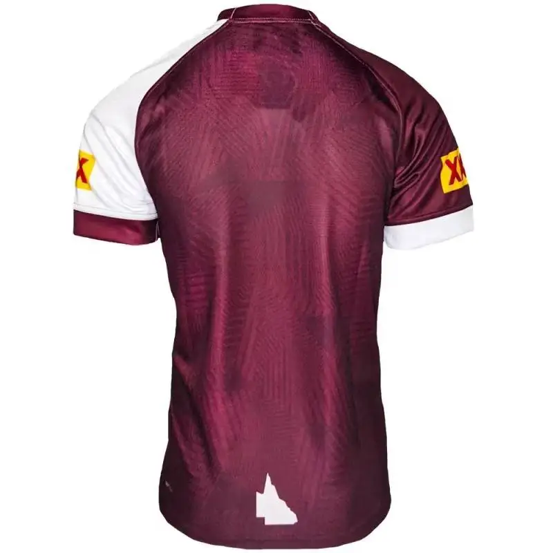 

2021 QUEENSLAND MAROONS RUGBY JERSEY INDIGENOUS Home Men XXXX Sport shirt