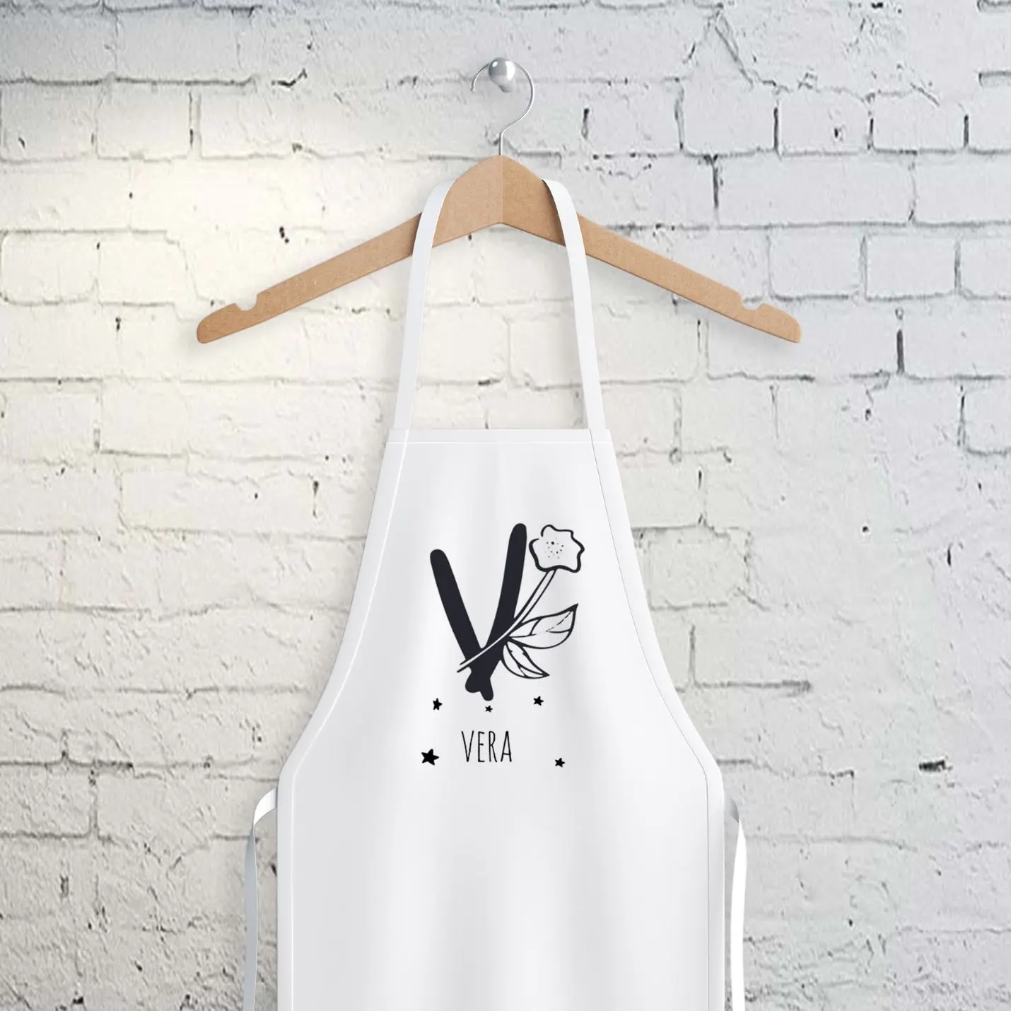

Personalized Name Written Kitchen Apron-V