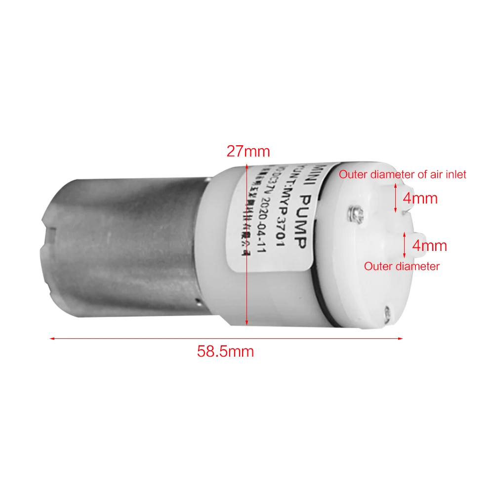 DC3-5V мини-насос 370 воздушный самовсасывающий насос с отрицательным давлением |