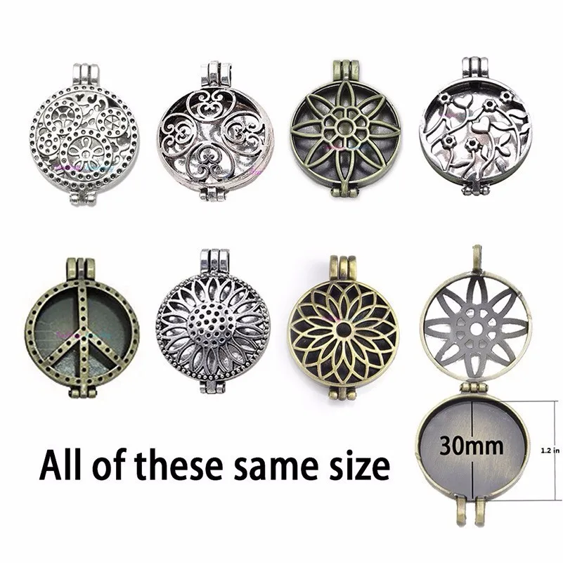 Подвеска серебряного цвета в античном стиле ажурный медальон виде подсолнуха