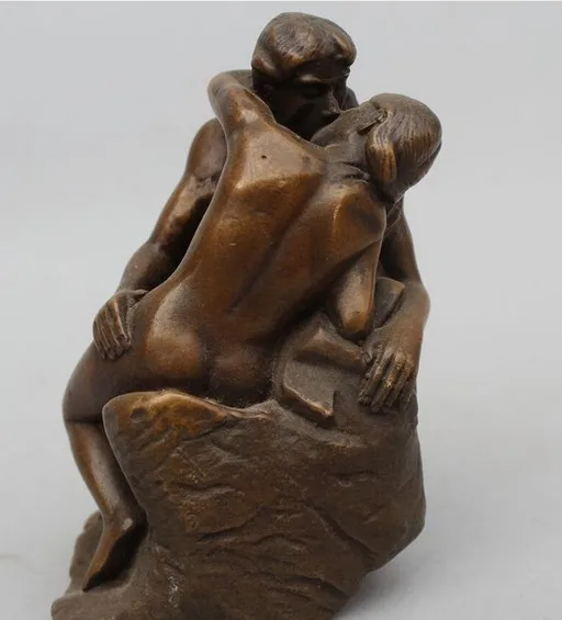 YM 309 5 &quotскульптура Западное искусство Бронзовая статуя для мужчин и