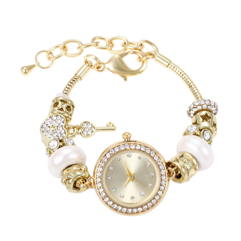 

Fashion trends popular Beaded series bracelet pendant watch jewelry table decoration table avant-garde classic high-end watches