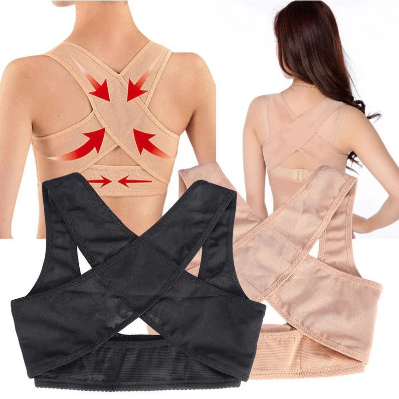 Регулируемый Корректор осанки для коррекции груди женщин пояс поддержки корсет