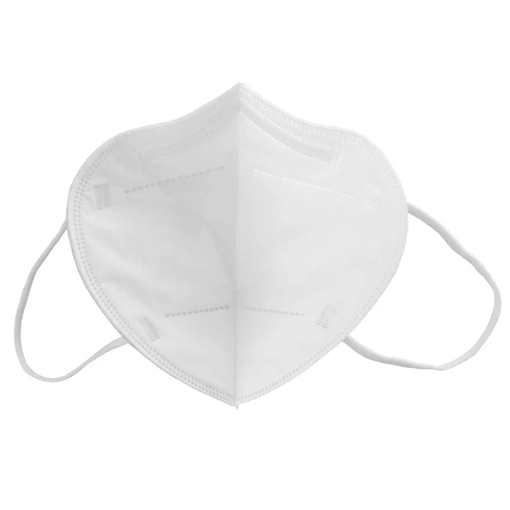 

50 Pcs Boxed White FFP2 Protective Masks 5 Layers Filtration Dustproof Breathable Non-Woven Mask Filter CE Certified Respirators