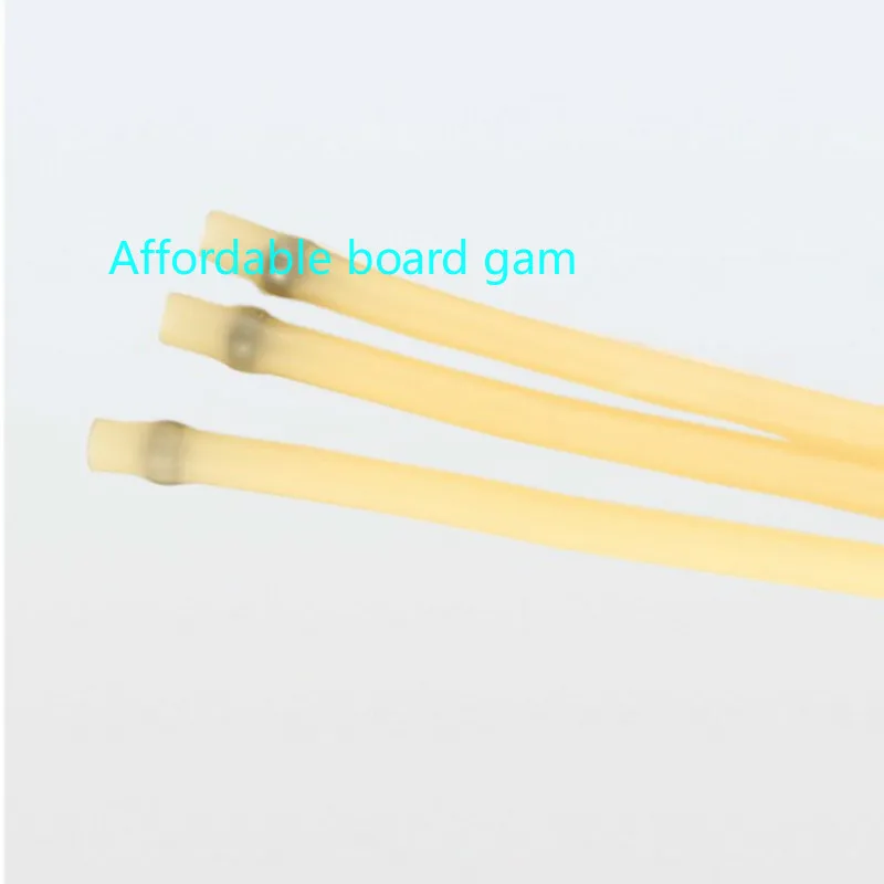 

20215pcs/lot 3 Cards 6 Shares Elastic Slingshot Fitting Rubber Band For Outdoor Hunting Camping Slingshot