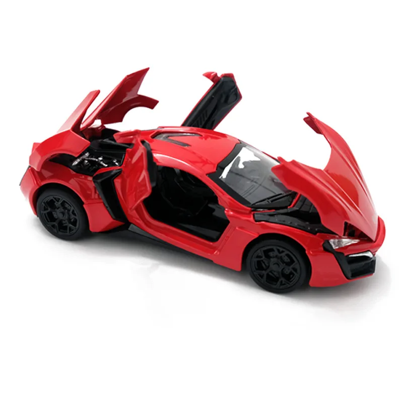 Модель спортивного автомобиля 1/32 сплав отличное качество литая игрушка 15 5 см 4