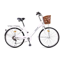 bicycle 6 speed 2426 inch commuter fashion male and female student bike