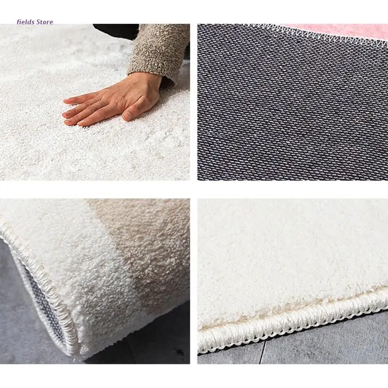 

Baby Play Mat Crawling Carpet Kids Room Floor Rug Round Cartoon Bear Printed Pad