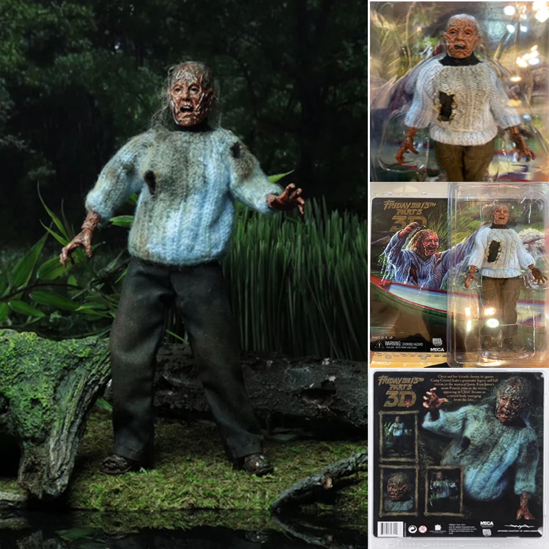 

Настоящая одежда Фредди 13TH Part3 3D Джейсон, Фредди фильм новое измерение в страхе фигурка игрушки ужас подарок на Хэллоуин