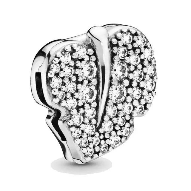 Новинка осени, подвеска с бусинами, 925 пробы, серебро, подходит к оригиналу Pandora, браслет, ожерелье, для женщин, сделай сам, ювелирные изделия, подарки - Цвет: 22